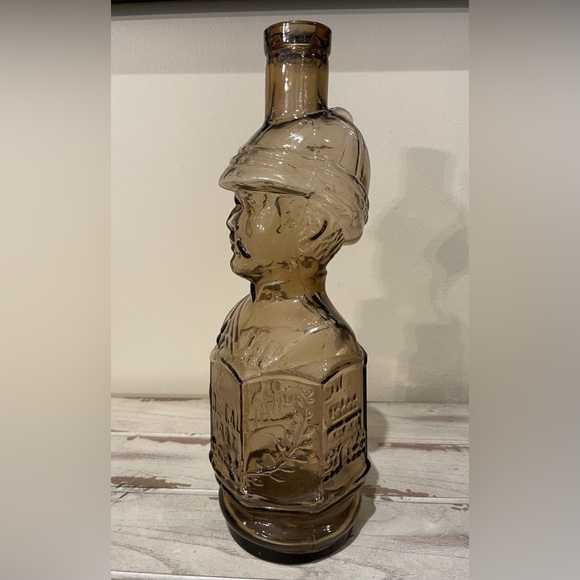 Vintage Alleroe Calliano Napoleonic Soldier Figural Wine Decanter Made In Italy - Picture 2 of 10